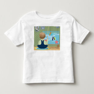 Camiseta De Bebé Personalizar el Personalizado Jeremy Goes pescando
