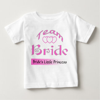CAMISETA DE BEBÉ PERSONALIZAR LA BRIDE DE EQUIPO