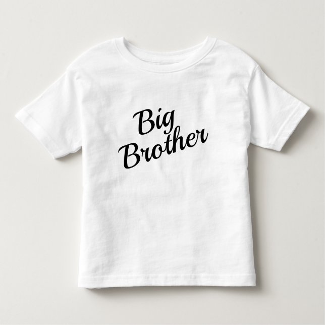 Camiseta De Bebé Personalizar la tipografía de Gran Hermano Camiset (Anverso)