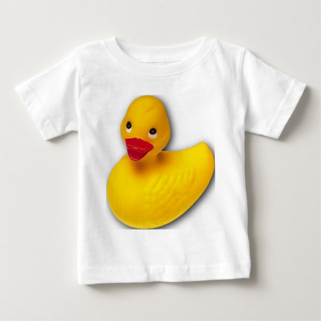 Camiseta De Bebé Personalizar Rubber Ducky (Anverso)