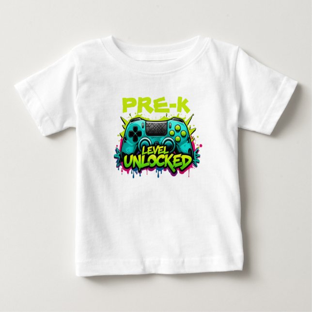 Camiseta De Bebé Personalized Graphic Toddler - Back To School (Anverso)