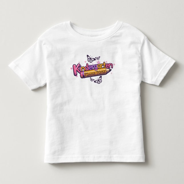 Camiseta De Bebé Personalized Kindergarten Graphic T-Shirt (Anverso)