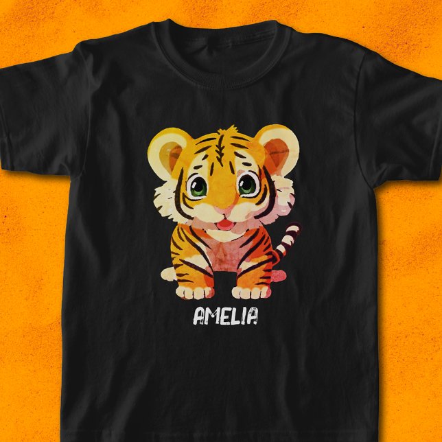 Camiseta De Bebé Personalized Little Tiger (Subido por el creador)