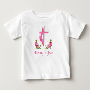Camiseta De Bebé Pertenezco a los regalos de Jesús
