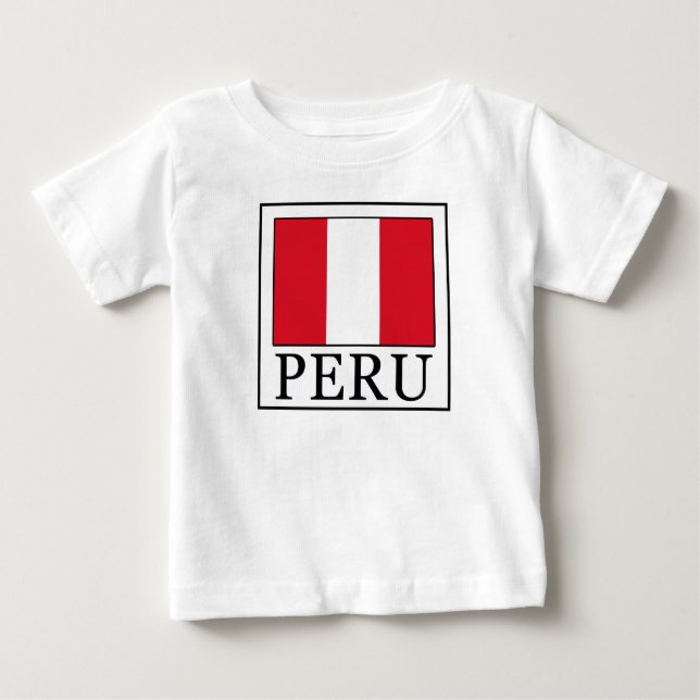 Camiseta De Bebé Perú (Anverso)