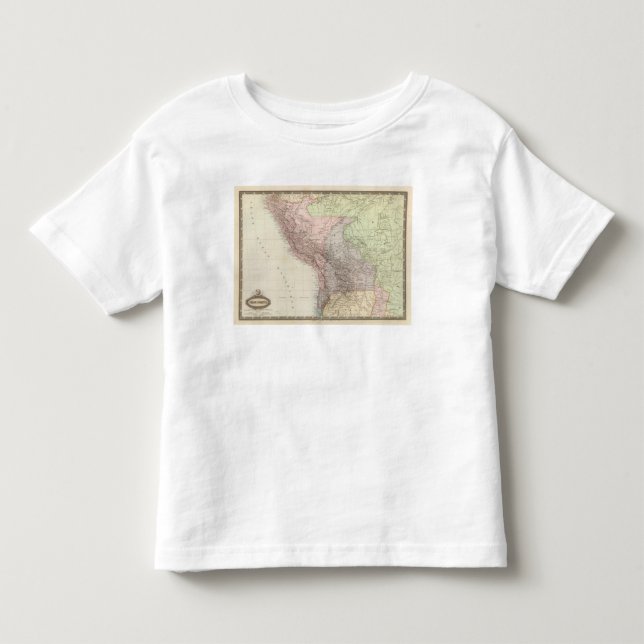 Camiseta De Bebé Perú, Bolivia (Anverso)