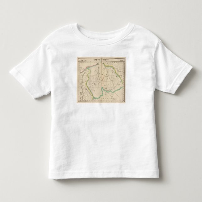 Camiseta De Bebé Perú, Suramérica 21 (Anverso)