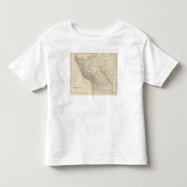 Camiseta De Bebé Perú y Bolivia (Anverso)