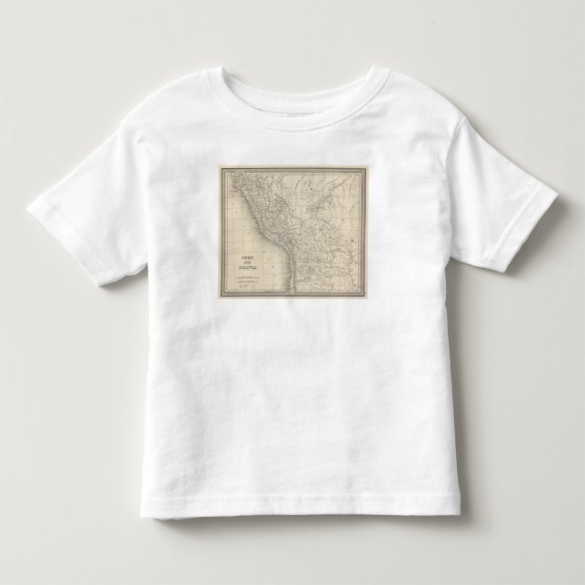 Camiseta De Bebé Perú y Bolivia (Anverso)