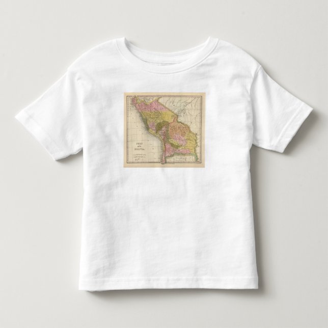 Camiseta De Bebé Perú y Bolivia (Anverso)