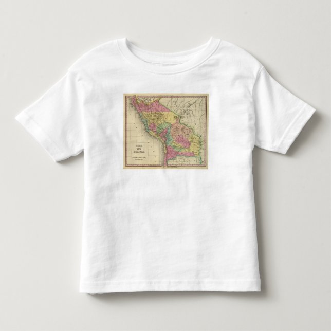 Camiseta De Bebé Perú y Bolivia 2 (Anverso)