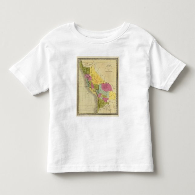 Camiseta De Bebé Perú y Bolivia 2 (Anverso)
