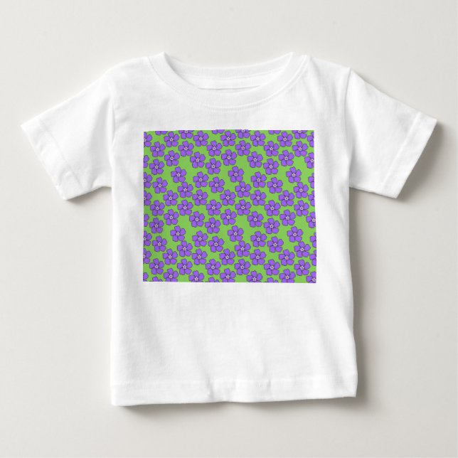 Camiseta De Bebé Perwinkles (Anverso)