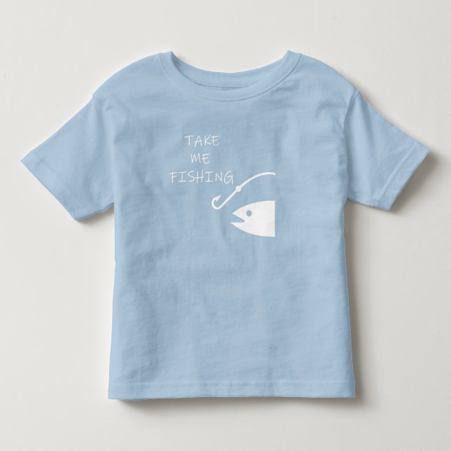 Camiseta De Bebé pesca (Anverso)