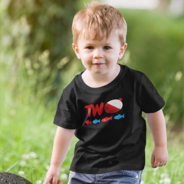 Camiseta De Bebé Pesca 2do cumpleaños (Subido por el creador)