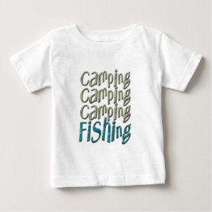 Camiseta De Bebé Pesca de camping