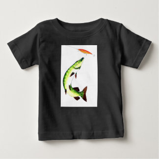 Camiseta De Bebé Pesca de cerco y pesca con mosca