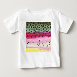 Camiseta De Bebé Pesca de trucha arco iris
