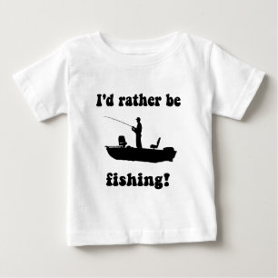 Camiseta De Bebé Pesca divertida