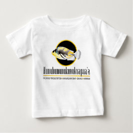Camiseta De Bebé Pescado del Estado de Hawaii - Humuhumunukunukuapu