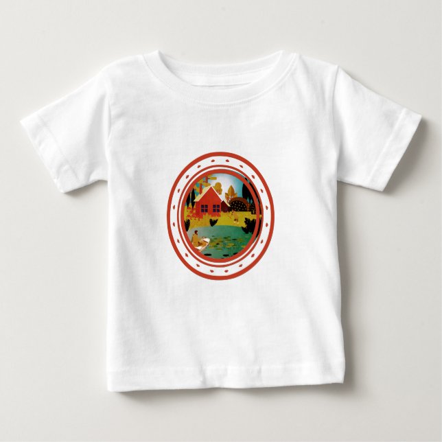 Camiseta De Bebé pescadores (Anverso)