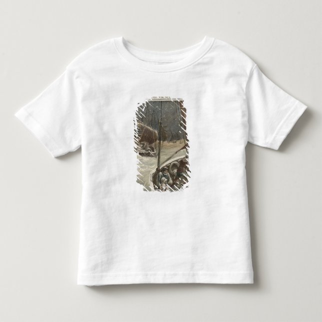 Camiseta De Bebé Pescadores de Terranova (Anverso)