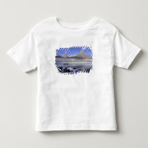 Camiseta De Bebé Pescadores en canoa en Waterfowl Lake, Banff