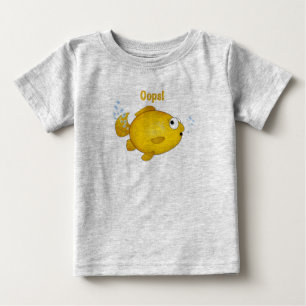 Camiseta De Bebé ¡Pescados Oops!