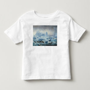 Camiseta De Bebé Pescando para la morsa en el Océano ártico, 1841