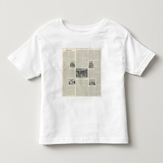 Camiseta De Bebé Petaluma, California (Anverso)
