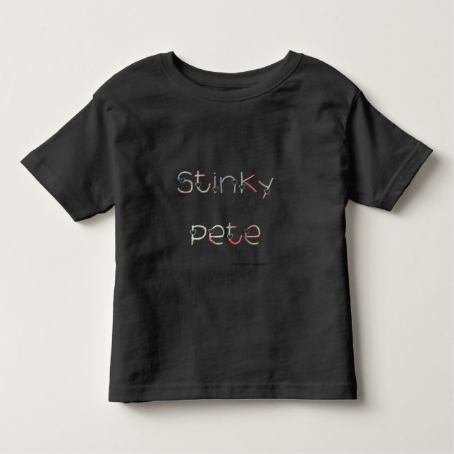 Camiseta De Bebé Pete Stinky (Anverso)