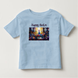 Camiseta De Bebé Peter Easter Bunny con huevos de Pascua