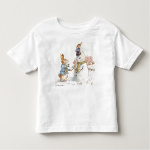 Camiseta De Bebé Peter Rabbit (hombre de nieve)