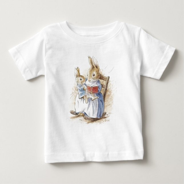 Camiseta De Bebé Peter Rabbit (libro) (Anverso)