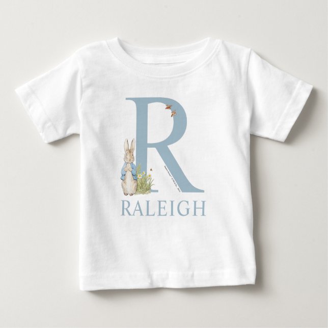 Camiseta De Bebé Peter Rabbit | R es para (Anverso)