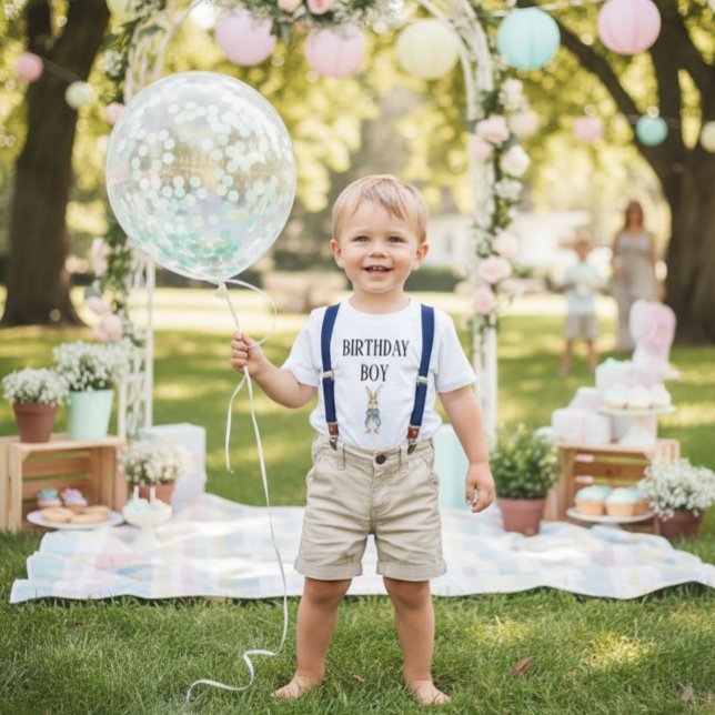 Camiseta De Bebé Peter Rabbit Toddler Fiesta Birthday Boy (Subido por el creador)