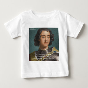 Camiseta De Bebé Peter The Great "Conquer Myself" Cita Regalos & Te