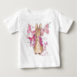 Camiseta De Bebé Peter the Rabbit Pink Jacket