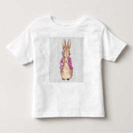 Camiseta De Bebé Peter the Rabbit Pink Jacket Gray Linen