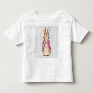Camiseta De Bebé Peter the Rabbit Pink Jacket Gray Linen