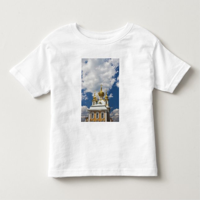 Camiseta De Bebé Peterhof, Gran Palacio, ala capilla (Anverso)