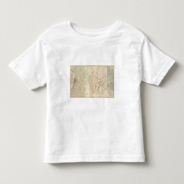 Camiseta De Bebé Petersburgo, Gettysburg (Anverso)