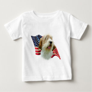 Camiseta De Bebé Petit Basset Griffon Vendéen 2 bandera
