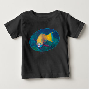 Camiseta De Bebé Pez loro Foto submarina - Diseño fotográfico