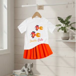 Camiseta De Bebé Pez nadando
