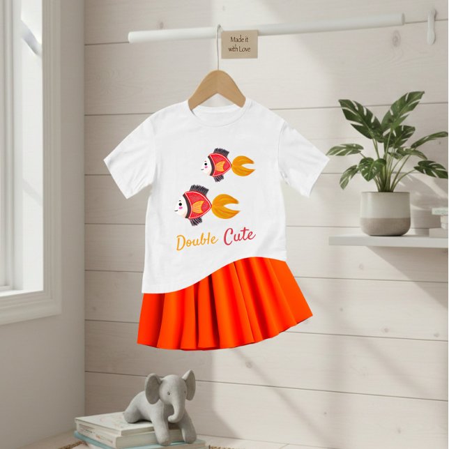 Camiseta De Bebé Pez nadando (Subido por el creador)