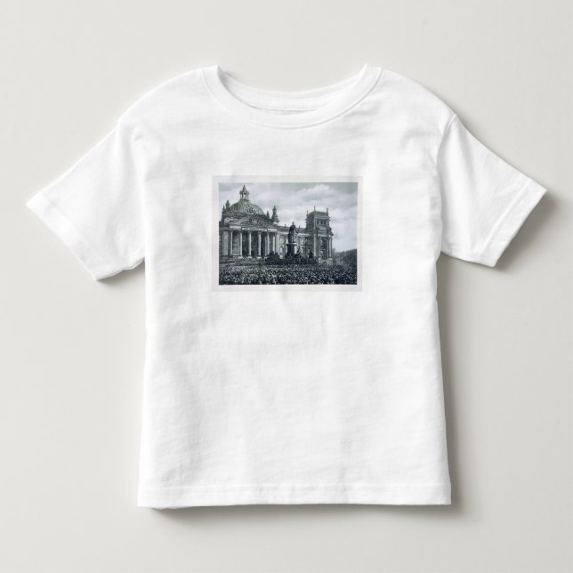 Camiseta De Bebé Philipp Scheidemann (1865-1939) da una dirección f (Anverso)