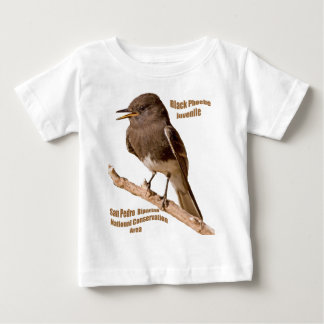 Camiseta De Bebé Phoebe negro