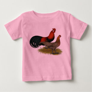 Camiseta De Bebé Phoenix: BB Red Pair