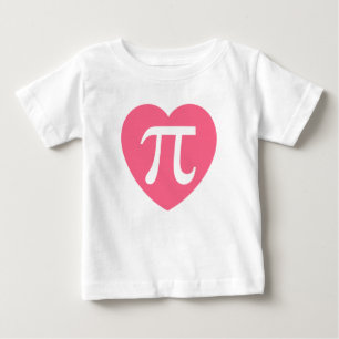 Camiseta De Bebé Pi Love